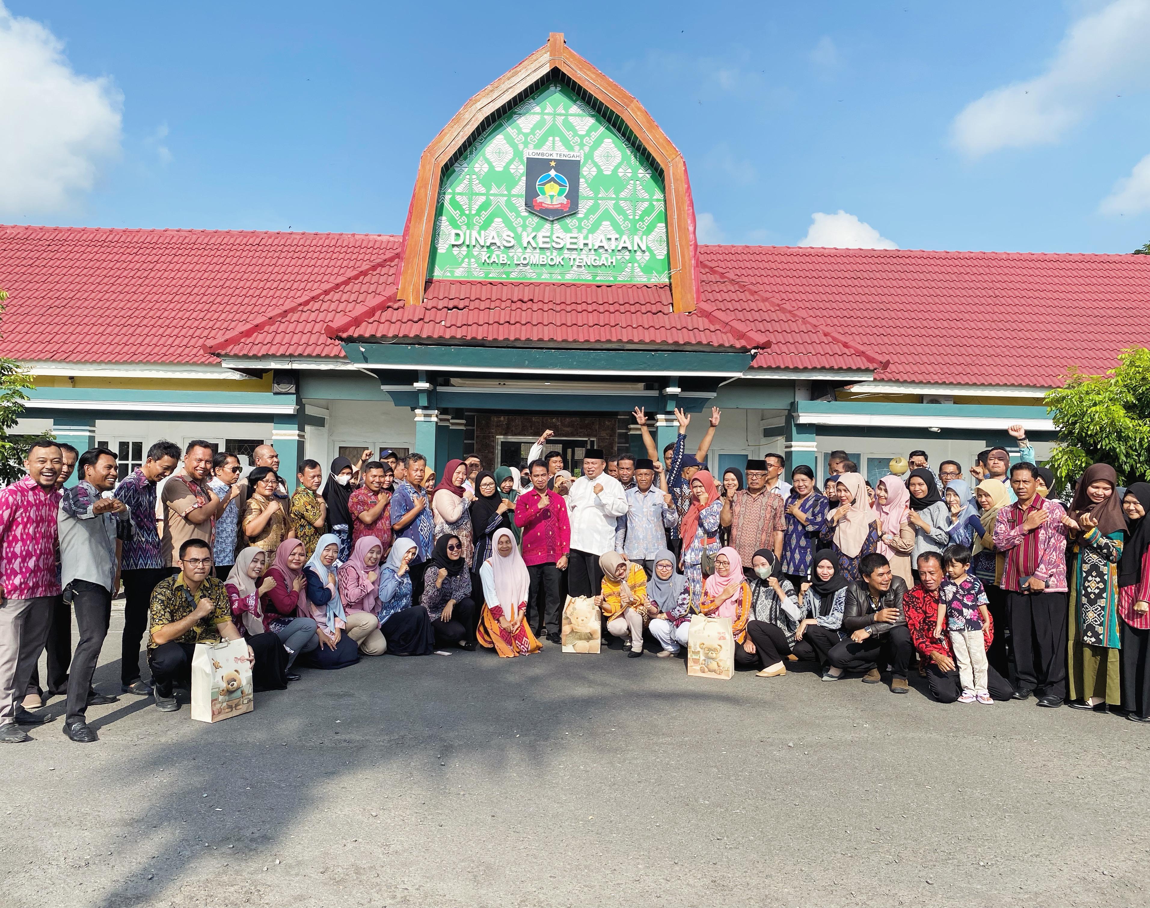 Pelepasan Purna Tugas ASN, Dilingkungan Dinas Kesehatan Kabupaten Lombok Tengah