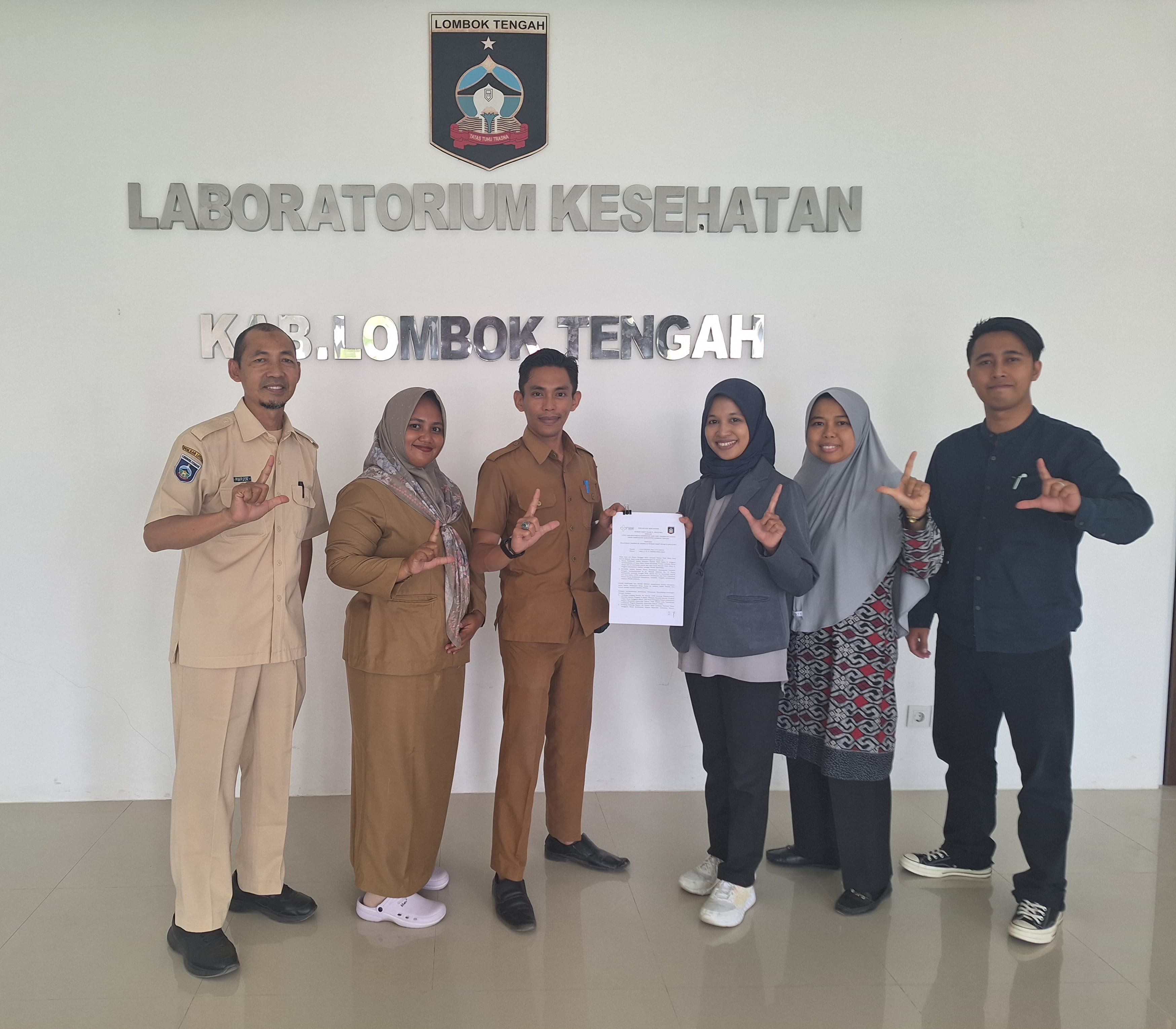 UPTD Laboratorium dan Unit Transfusi Darah Dinas Kesehatan Lombok Tengah Siap Mendukung Penuh Pelayanan Transfusi Darah di RSI S. Anggoro
